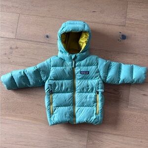 Patagonia Kids' Yellow Puffer Jacket